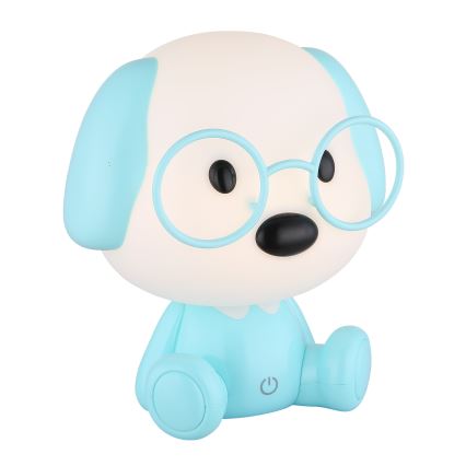 Globo - Veilleuse enfant rechargeable LED dimmable LED/1W/5V 500 mAh bleue