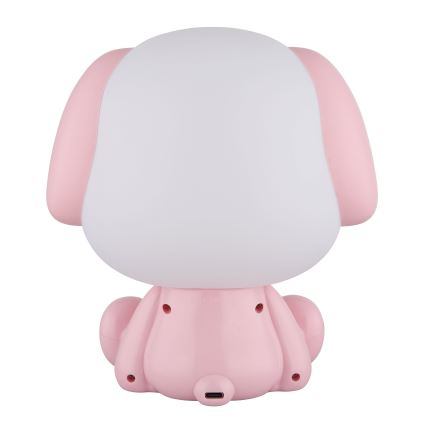 Globo - Petite veilleuse à intensité variable rechargeable pour enfants LED/1W/5V 500 mAh rose