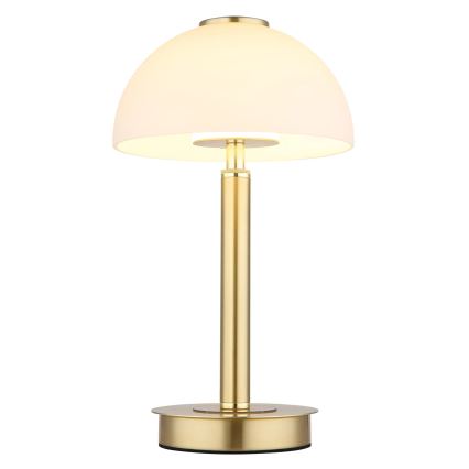 Globo - Lampe de table tactile LED dimmable, 7 W, 230 V, 3000 K, laiton