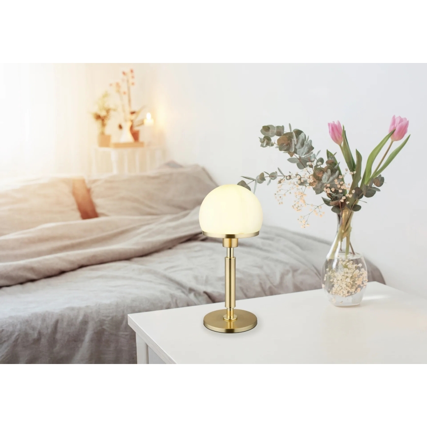 Globo - Lampe de table 1xE27/40W/230V doré