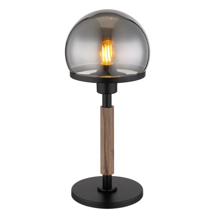 Globo - Lampe de table 1xE27/40W/230V noir/marron