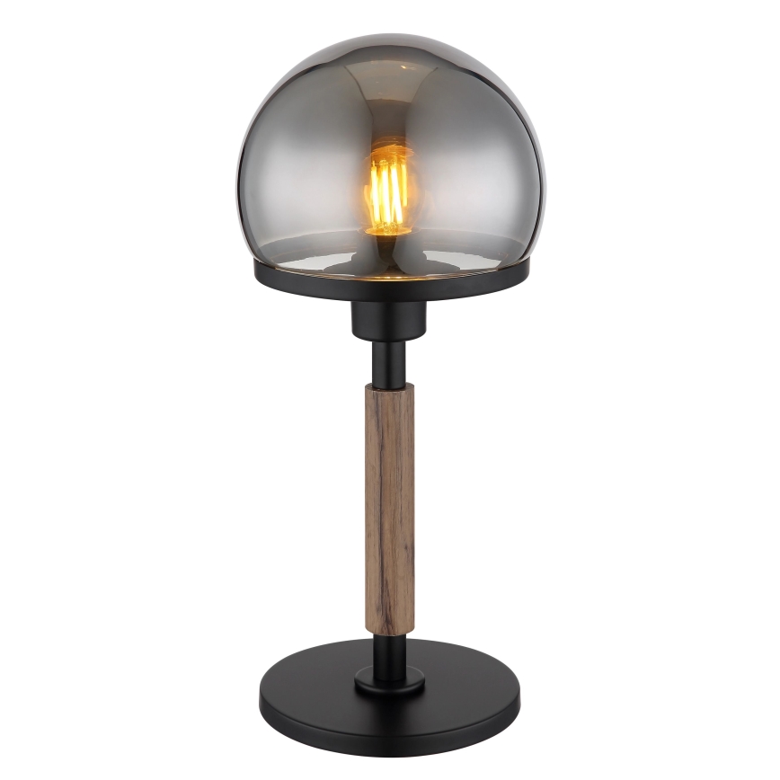 Globo - Lampe de table 1xE27/40W/230V noir/marron