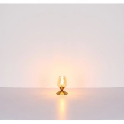 Globo - Lampe de table tactile 1xE14/25W/230V laiton