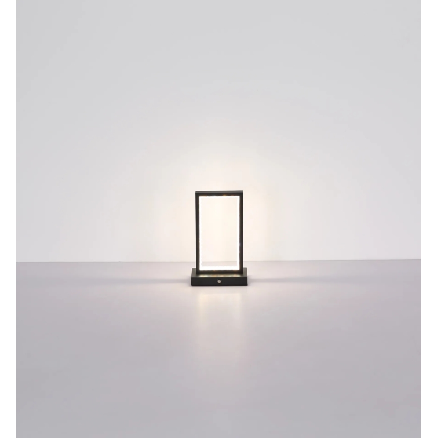 Globo - Lampe de table tactile LED dimmable LED/3W/3,7V 2700K/4000K/6500K 1800 mAh USB noire