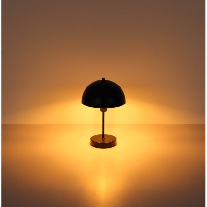 Globo - Lampe de table 1xE14/40W/230V noire