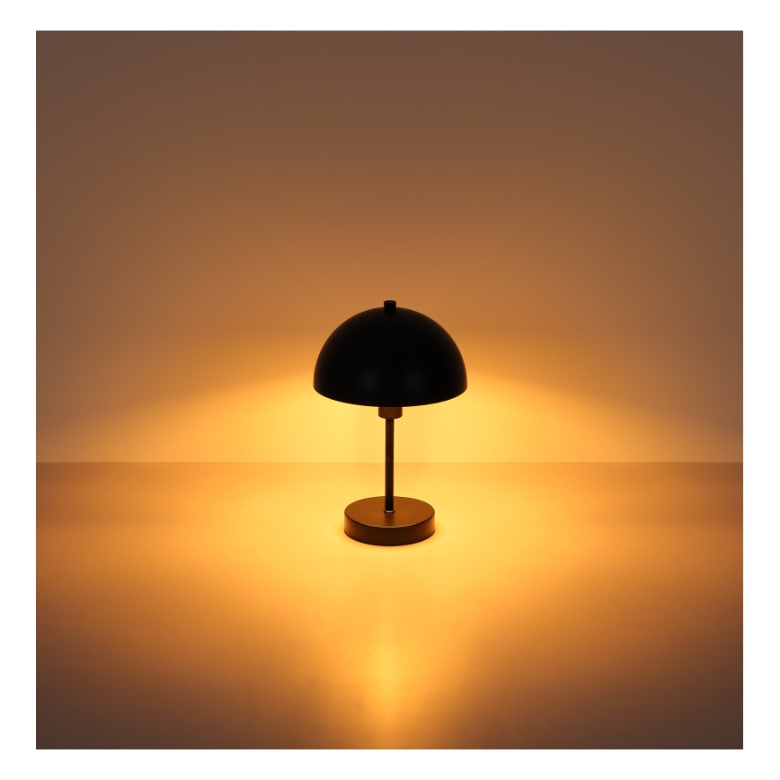 Globo - Lampe de table 1xE14/40W/230V noire