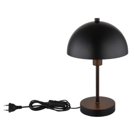 Globo - Lampe de table 1xE14/40W/230V noire