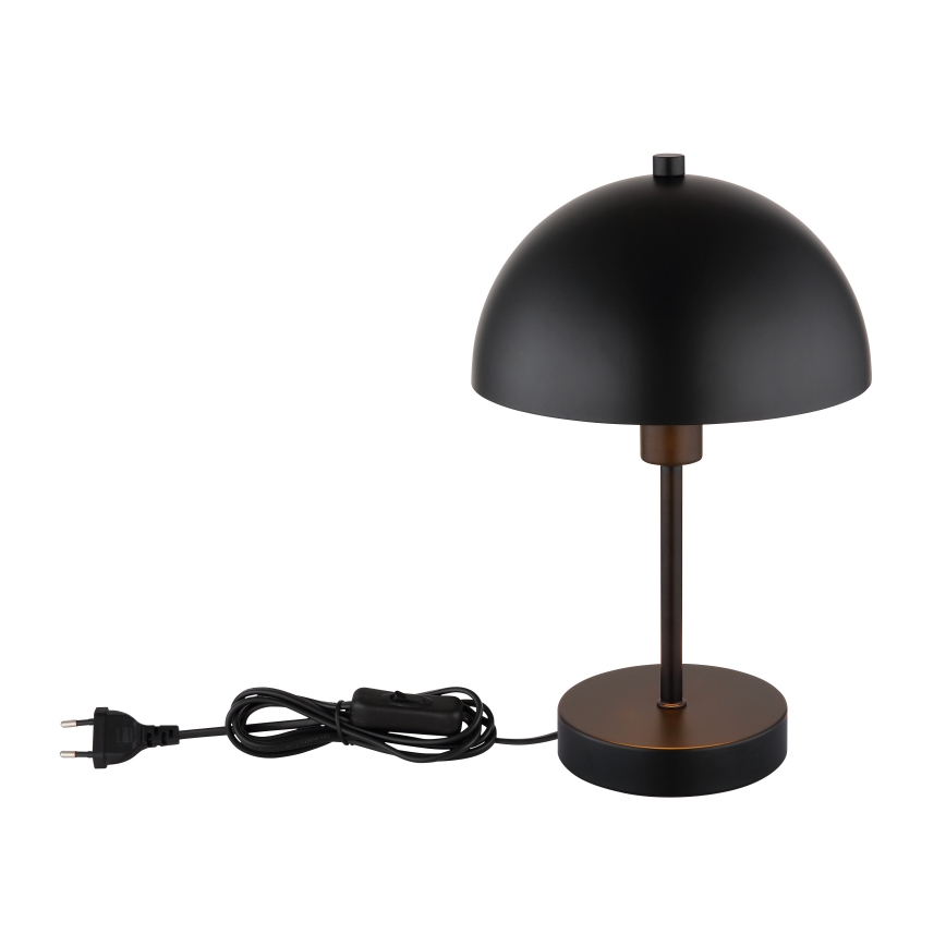 Globo - Lampe de table 1xE14/40W/230V noire