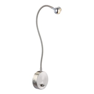 Globo 24109W - Petite lampe flexible SERPENT 1xLED/3W/230V