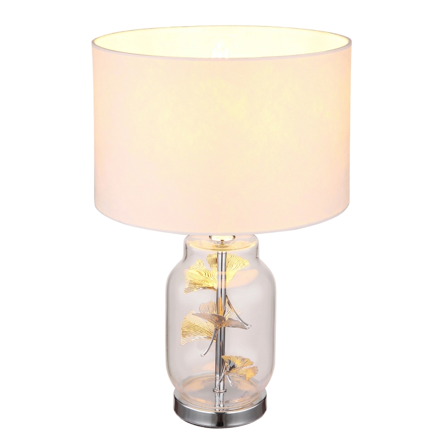 Globo - Lampe de table 1xE27/40W/230V blanc