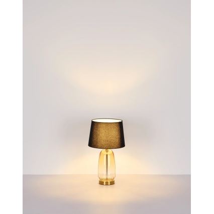 Globo - Lampe de table 1xE27/40W/230V noire/marron