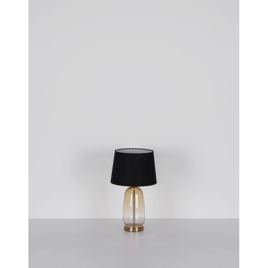 Globo - Lampe de table 1xE27/40W/230V noire/marron