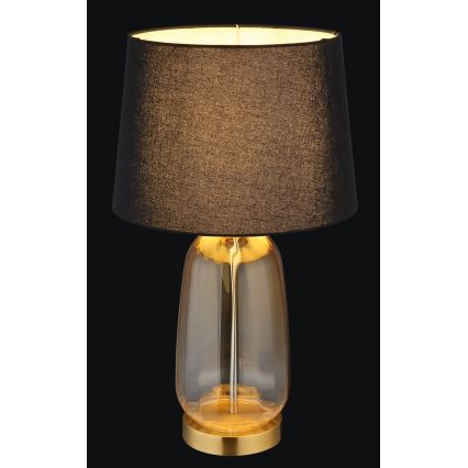 Globo - Lampe de table 1xE27/40W/230V noire/marron