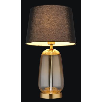 Globo - Lampe de table 1xE27/40W/230V noire/marron