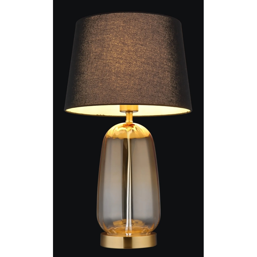 Globo - Lampe de table 1xE27/40W/230V noire/marron