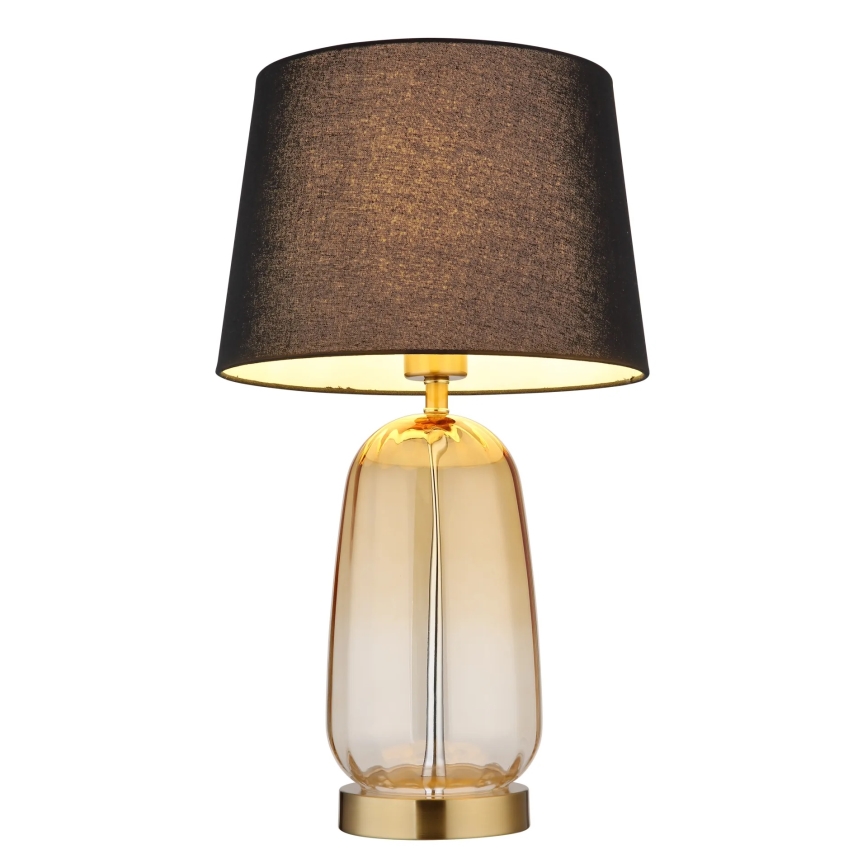 Globo - Lampe de table 1xE27/40W/230V noire/marron
