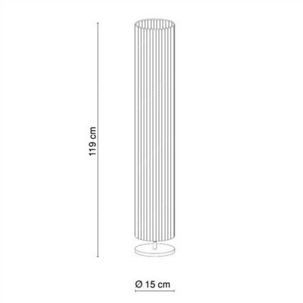 GLOBO 24662R - Lampadaire BAILEY 2xE27/40W/230V