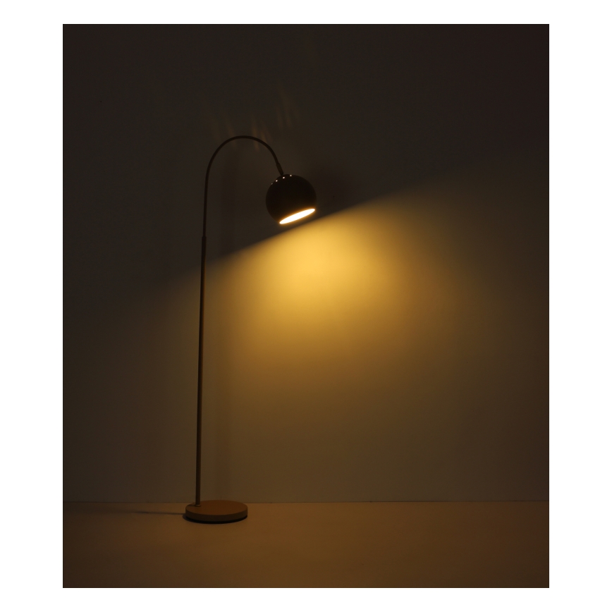 Globo - Lampadaire 1xE27/60W/230V beige