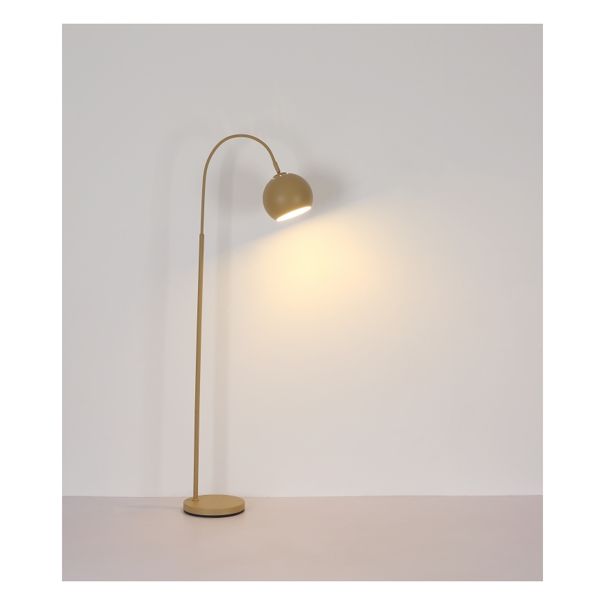 Globo - Lampadaire 1xE27/60W/230V beige
