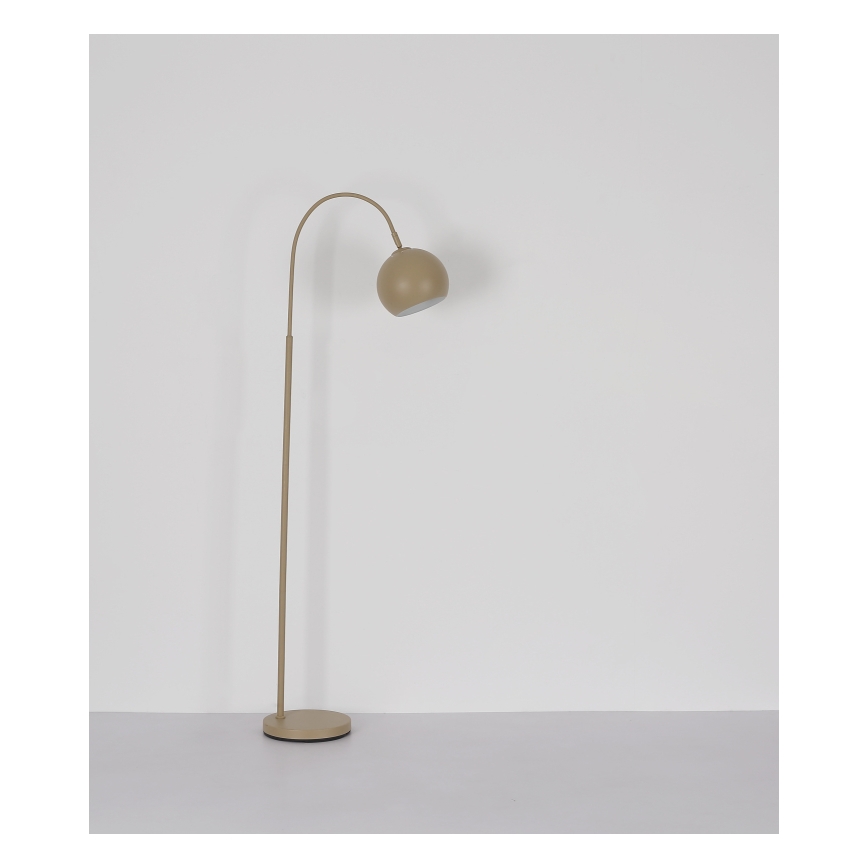 Globo - Lampadaire 1xE27/60W/230V beige
