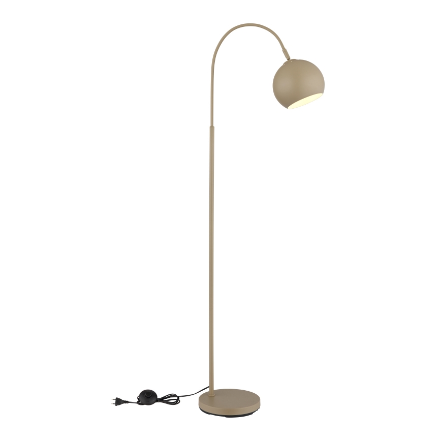 Globo - Lampadaire 1xE27/60W/230V beige