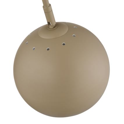 Globo - Lampadaire 1xE27/60W/230V beige