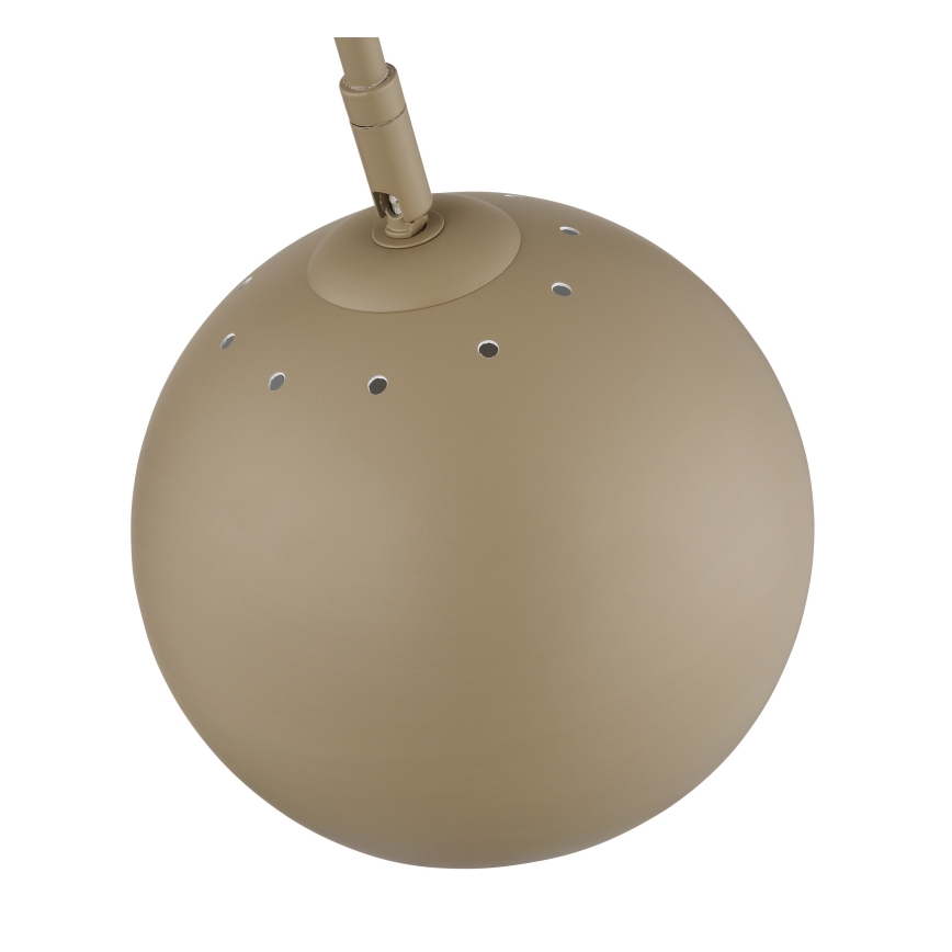 Globo - Lampadaire 1xE27/60W/230V beige