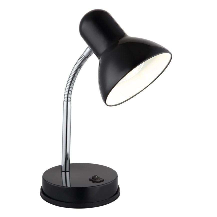 Globo - Lampe de table 1xE27/40W/230V noire