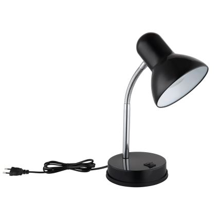 Globo - Lampe de table 1xE27/40W/230V noire