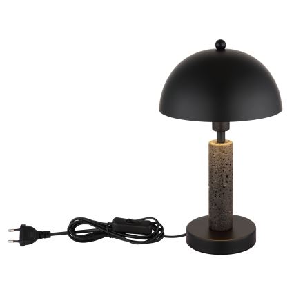 Globo - Lampe de table 1xE14/40W/230V noire