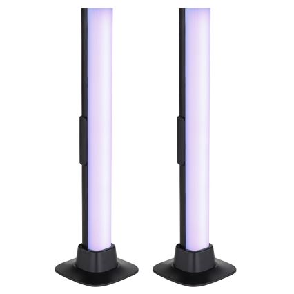 Globo RGB- LOT 2x LED RGB Lampe de table à intensité variable 2en1 LED/2W/5V USB Wi-Fi Tuya