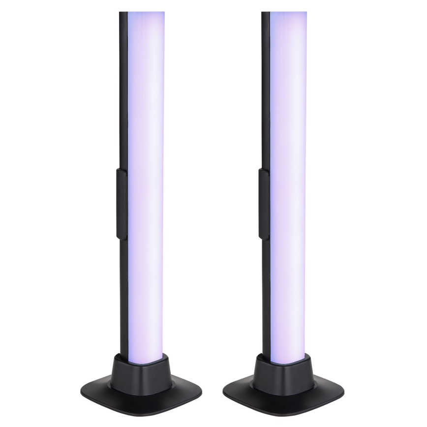 Globo RGB- LOT 2x LED RGB Lampe de table à intensité variable 2en1 LED/2W/5V USB Wi-Fi Tuya