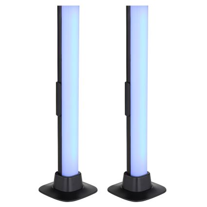 Globo RGB- LOT 2x LED RGB Lampe de table à intensité variable 2en1 LED/2W/5V USB Wi-Fi Tuya