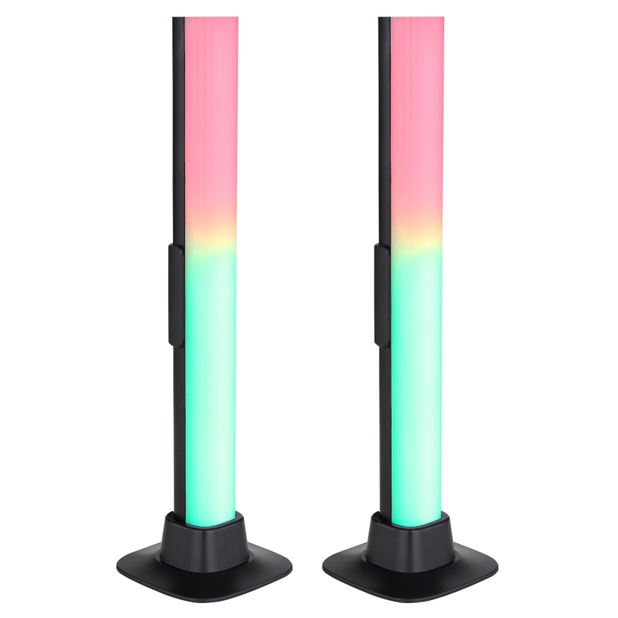 Globo RGB- LOT 2x LED RGB Lampe de table à intensité variable 2en1 LED/2W/5V USB Wi-Fi Tuya