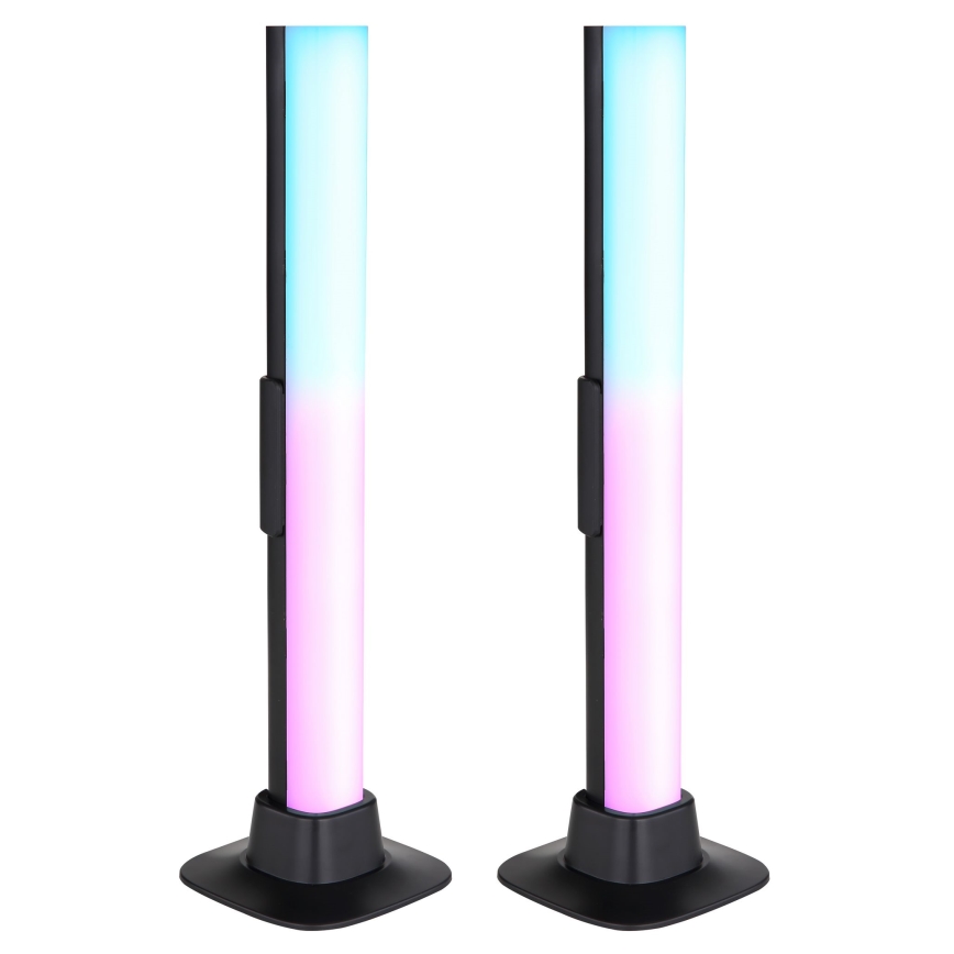 Globo RGB- LOT 2x LED RGB Lampe de table à intensité variable 2en1 LED/2W/5V USB Wi-Fi Tuya