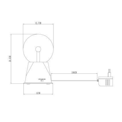 Globo - Lampe de table LED LED/3,6W/230V