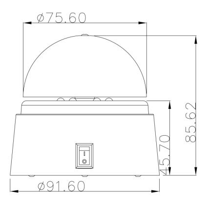 Globo - Lampe décorative 6xLED/0,06W/3xAA