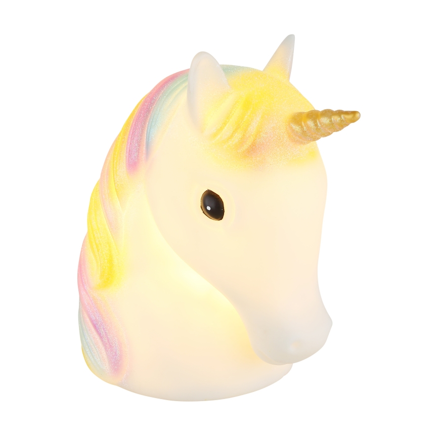 Globo - Veilleuse enfant LED/1W/230/4,5V 3xAA Licorne