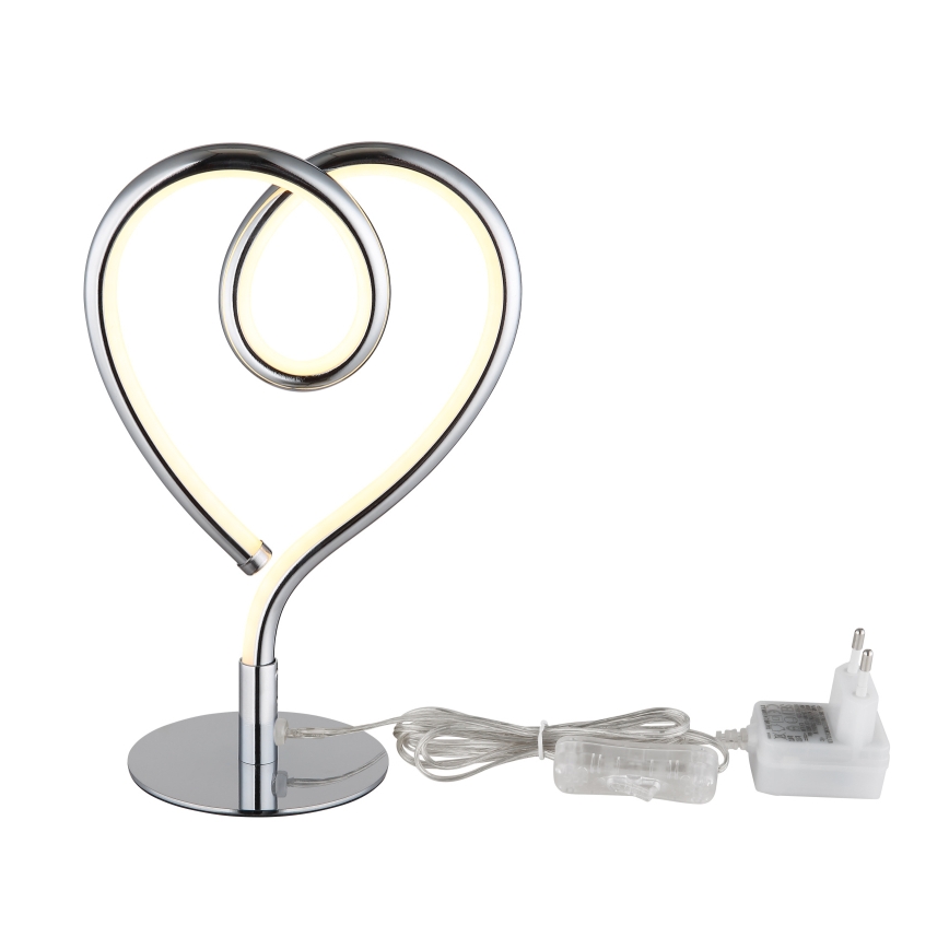 Globo - Lampe de table LED/6W/230V chrome brillant
