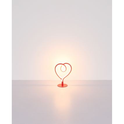 Globo - Lampe de table LED/6W/230V rouge
