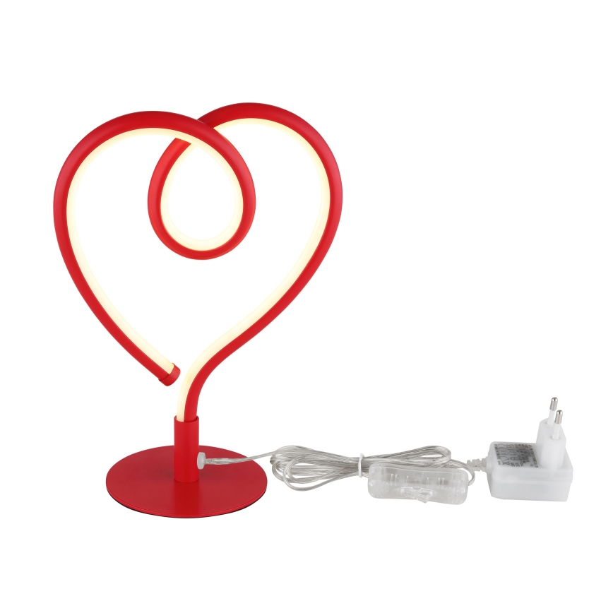Globo - Lampe de table LED/6W/230V rouge