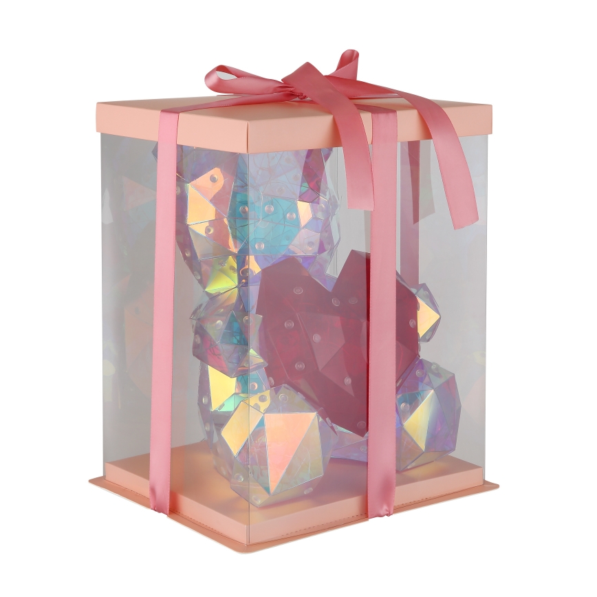 Globo - Décoration de table LED en coffret cadeau LED/6W/5V USB Ours