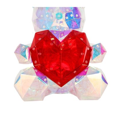 Globo - Décoration de table LED en coffret cadeau LED/6W/5V USB Ours