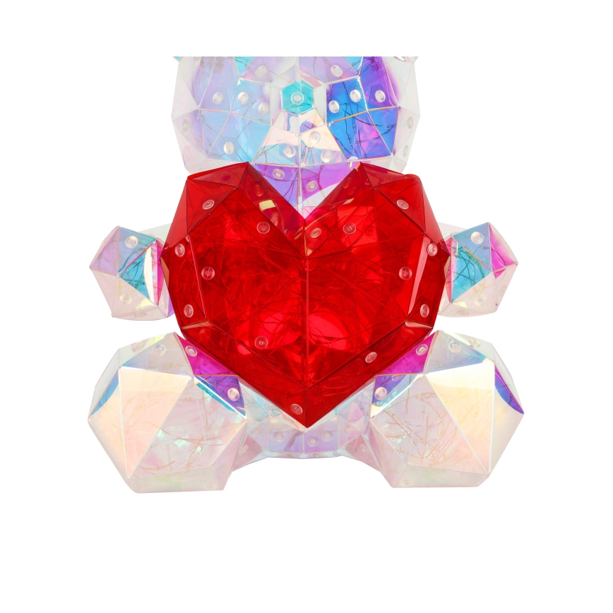 Globo - Décoration de table LED en coffret cadeau LED/6W/5V USB Ours