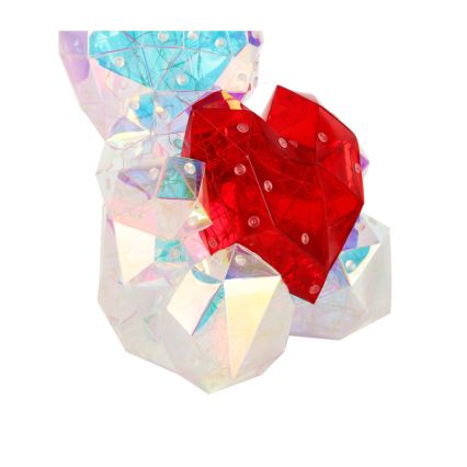 Globo - Décoration de table LED en coffret cadeau LED/6W/5V USB Ours