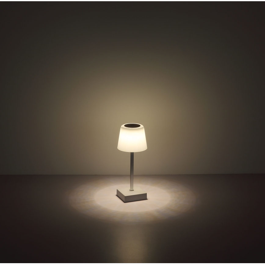 Globo - Lampe de table tactile LED dimmable LED/2W/5V 3000/4500/6500K 800 mAh blanche
