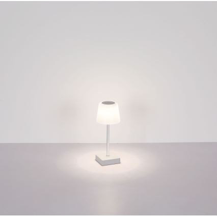 Globo - Lampe de table tactile LED dimmable LED/2W/5V 3000/4500/6500K 800 mAh blanche
