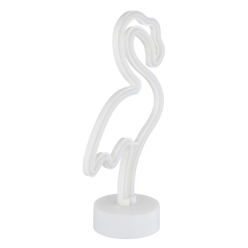 Globo - Décoration de table néon LED/2W/3xAA flamant rose