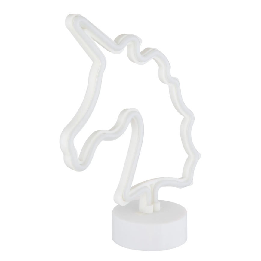 Globo - Décoration de table néon LED/2W/3xAA licorne