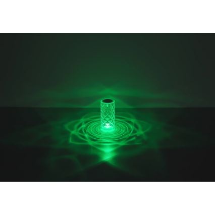 Globo - Lampe de table tactile RGB rechargeable LED/0,6W/3,7V 500mAh